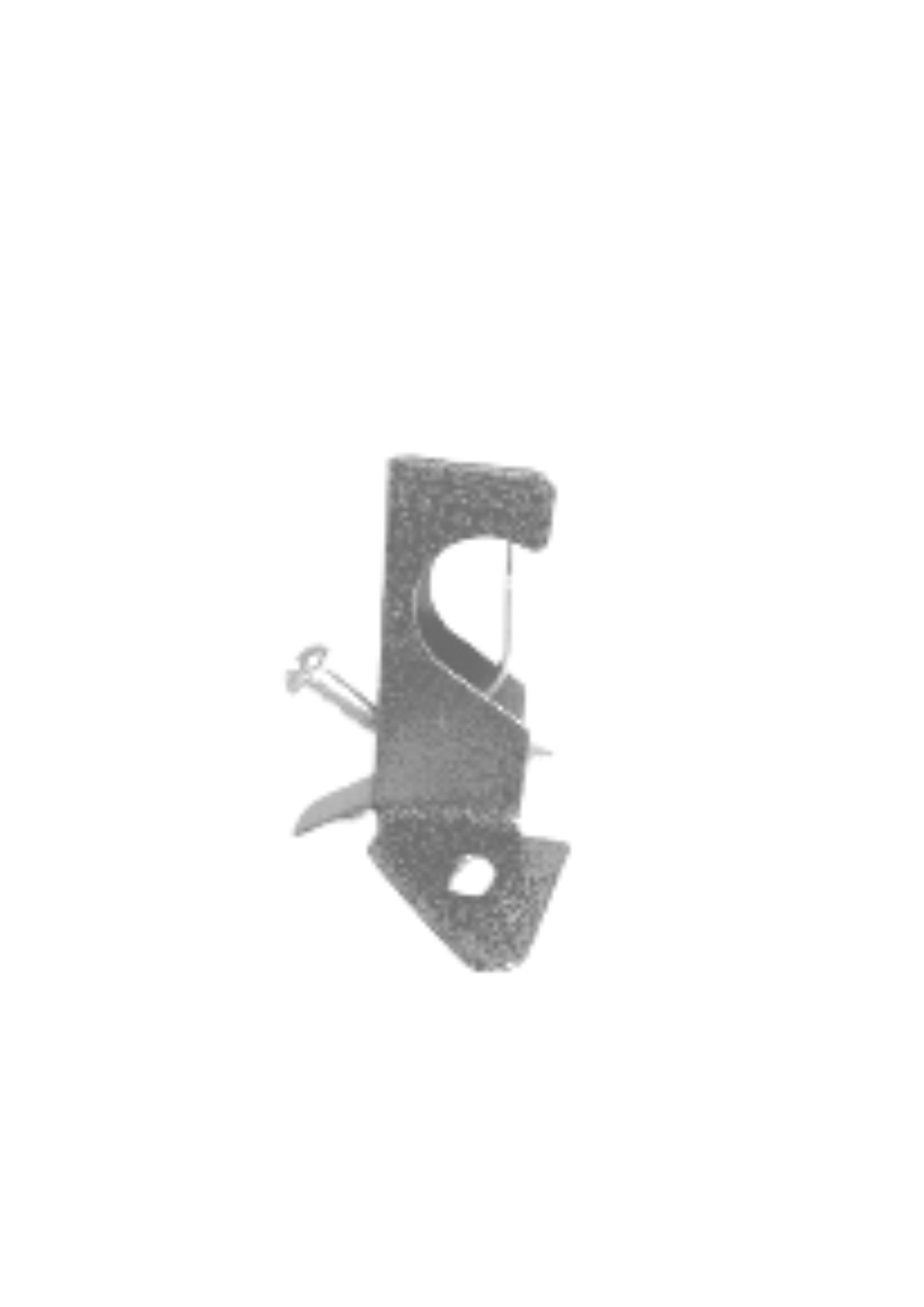 soporte techo cromado