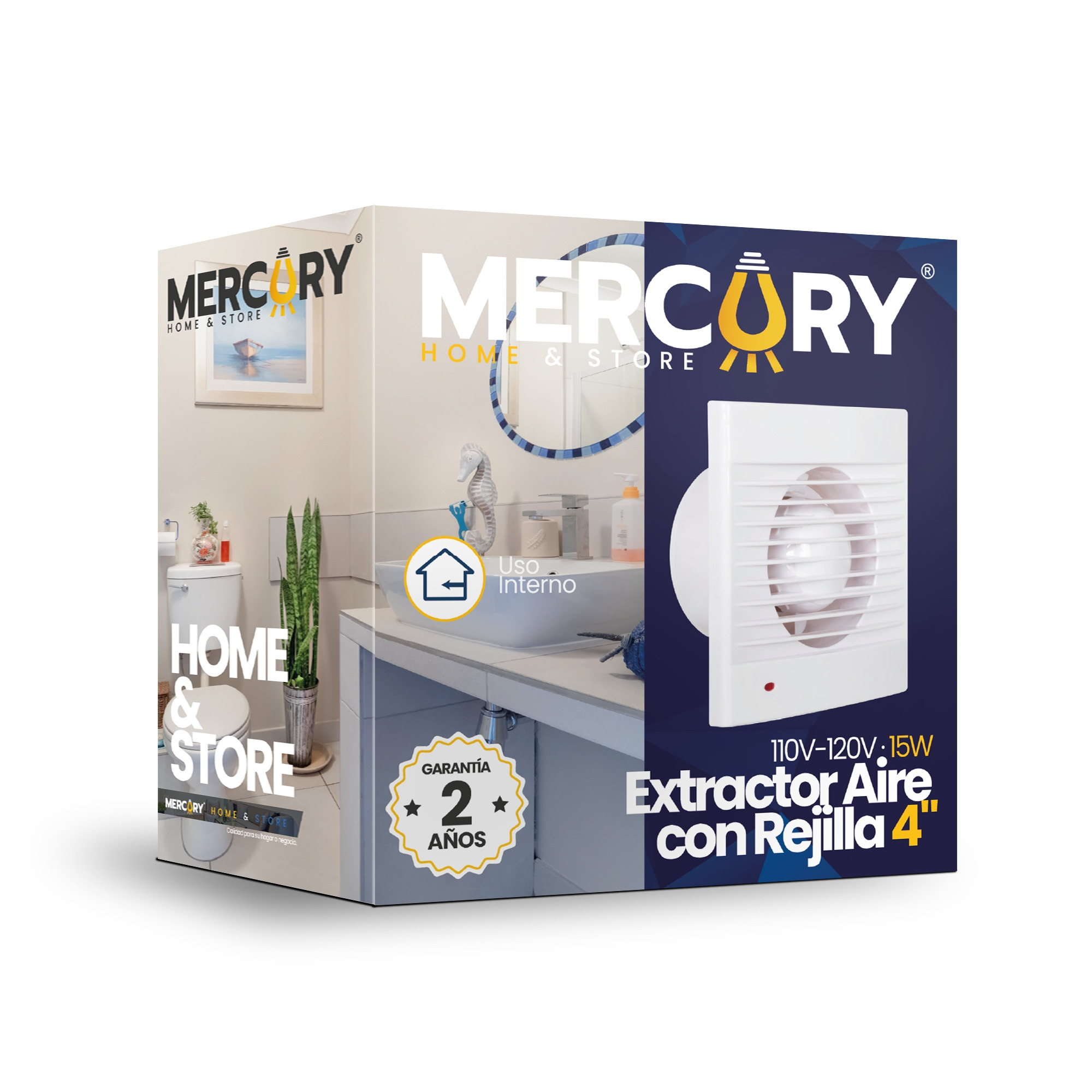 REF EVE02 EXTRACTOR DE AIRE 6" MERCURY