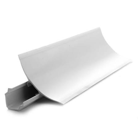 MEDIA CAÑA PVC PISO BASE 6