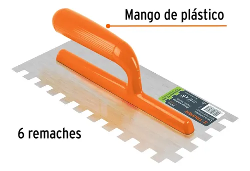 REF 102702 LLANA DENTADA 1/2 MANGO PLASTICO