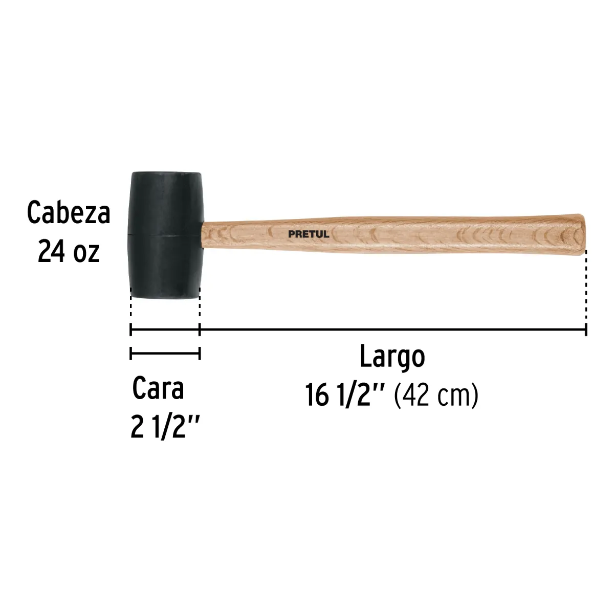 REF 20567 MAZO O CHAPULIN 24OZ PRETUL
