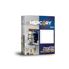 REF IPL17 PANEL LED 9W CUADRADO DE INCRUSTAR MERCURY