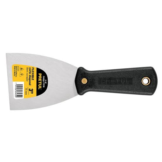 REF 21516 ESPATULA FLEXIBLE 3 MANGO PLASTICO PRETUL