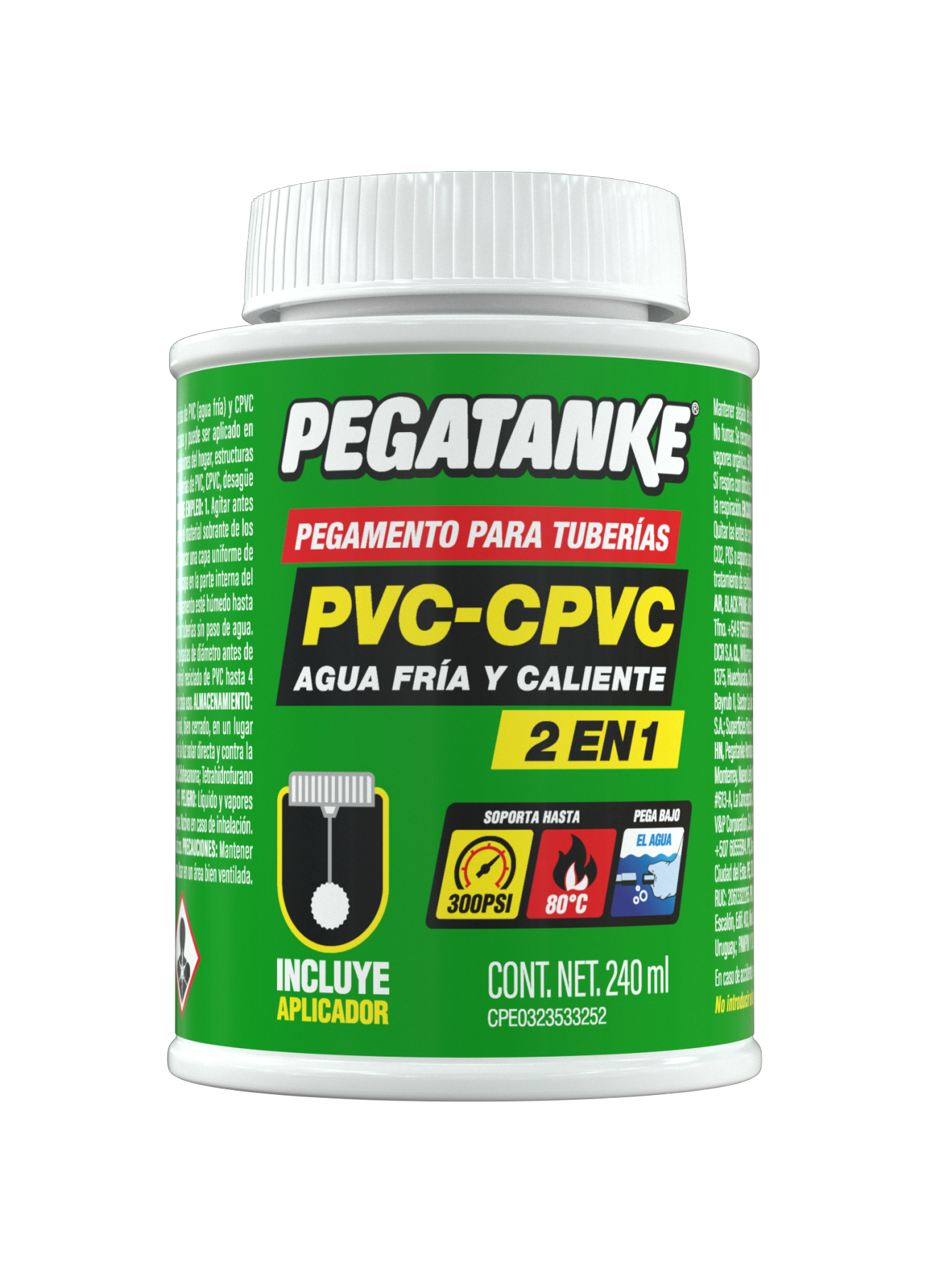 IHPVC240 PVC240 ML (1/16) MARCA PEGATANKE