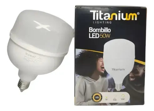 REF TTA40 BOMBILLO LED 50W 6500K E27 CILINDRO