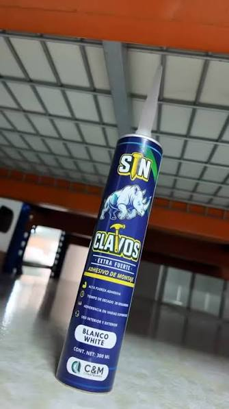 REF SC-001 SIN CLAVOS COLOR BLANCOX 300 ML UNIDAD