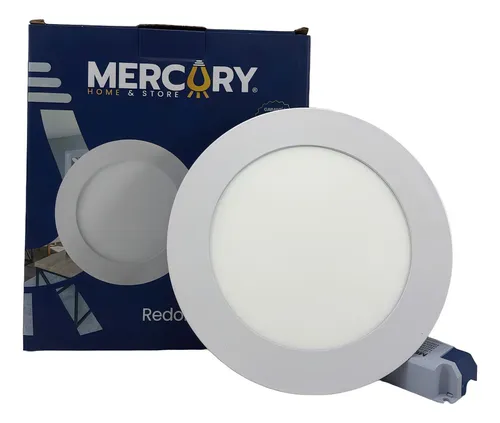 REF IPL05 PANEL REDONDO INCRUSTAR LED 12W LUZ BLANCA MERCURY