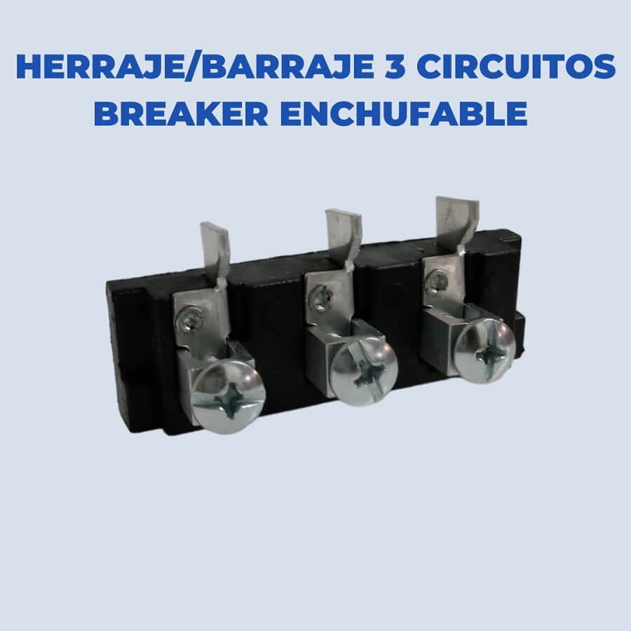 HERRAJE TABLERO MONOFACICO 3 REF HTM3