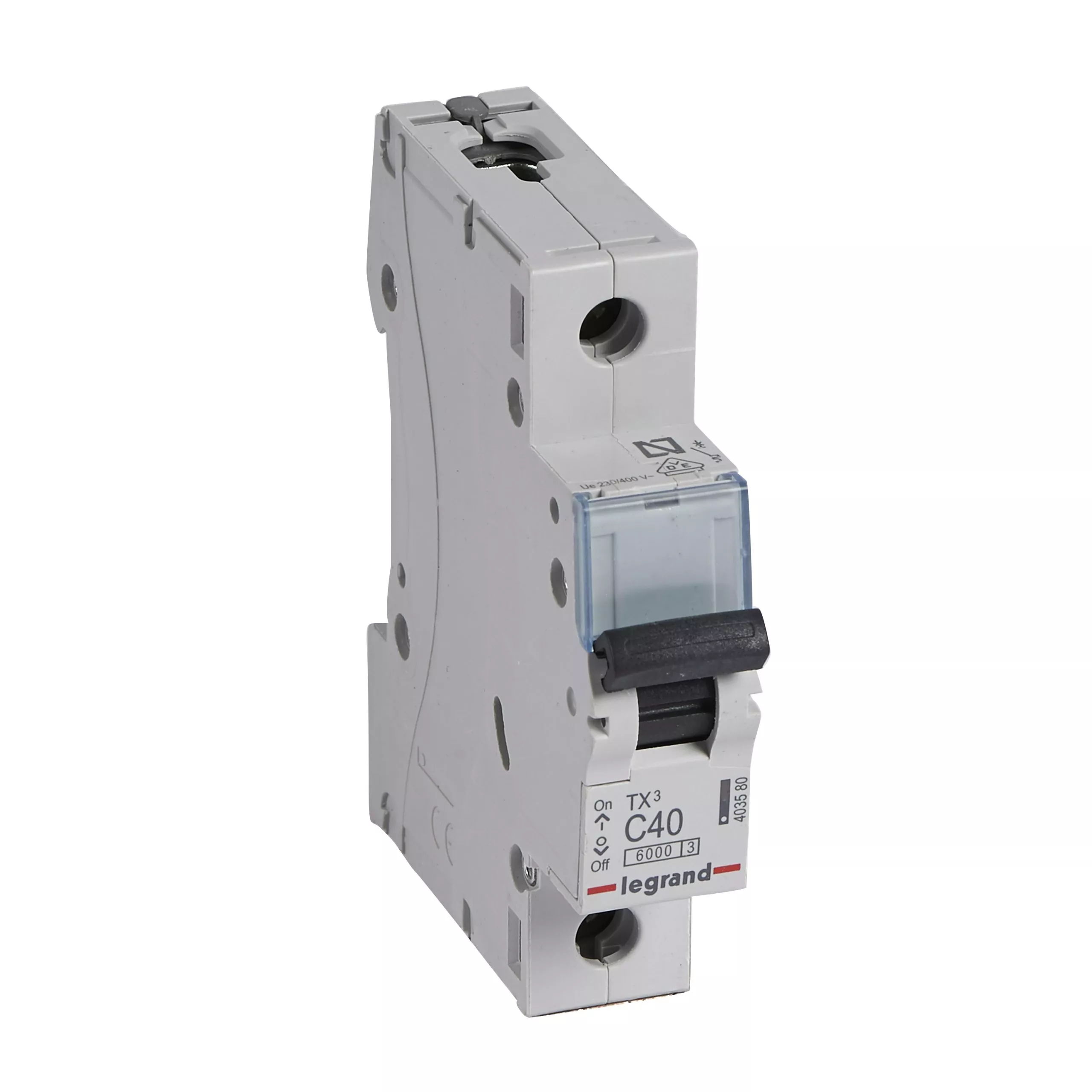 BREAKER TIPO RIEL TX3 TERMOMAGNETICO AMPERAJE 40A REF 403580