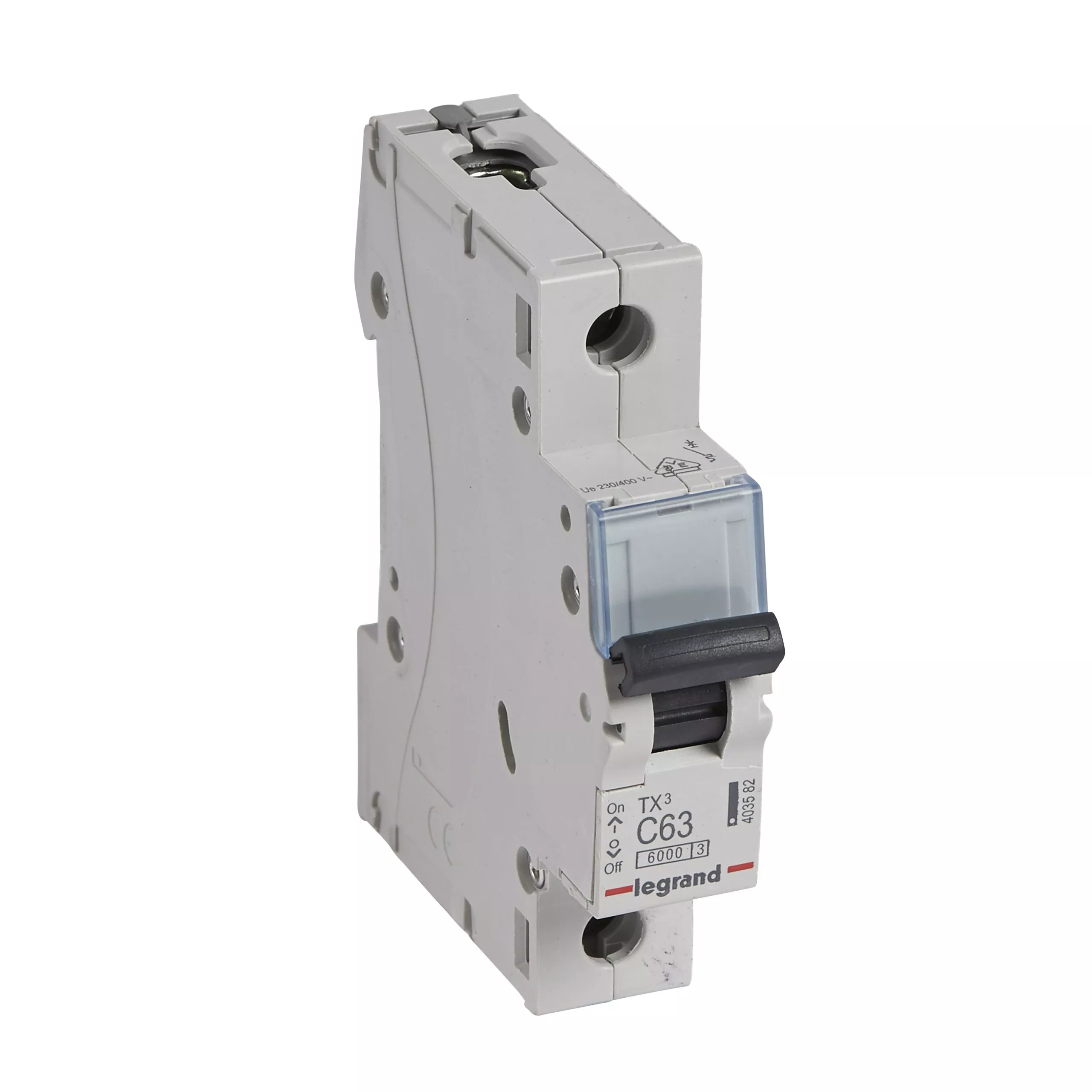 BREAKER TIPO RIEL TX3 TERMOMAGNETICO AMPERAJE 63A REF30076