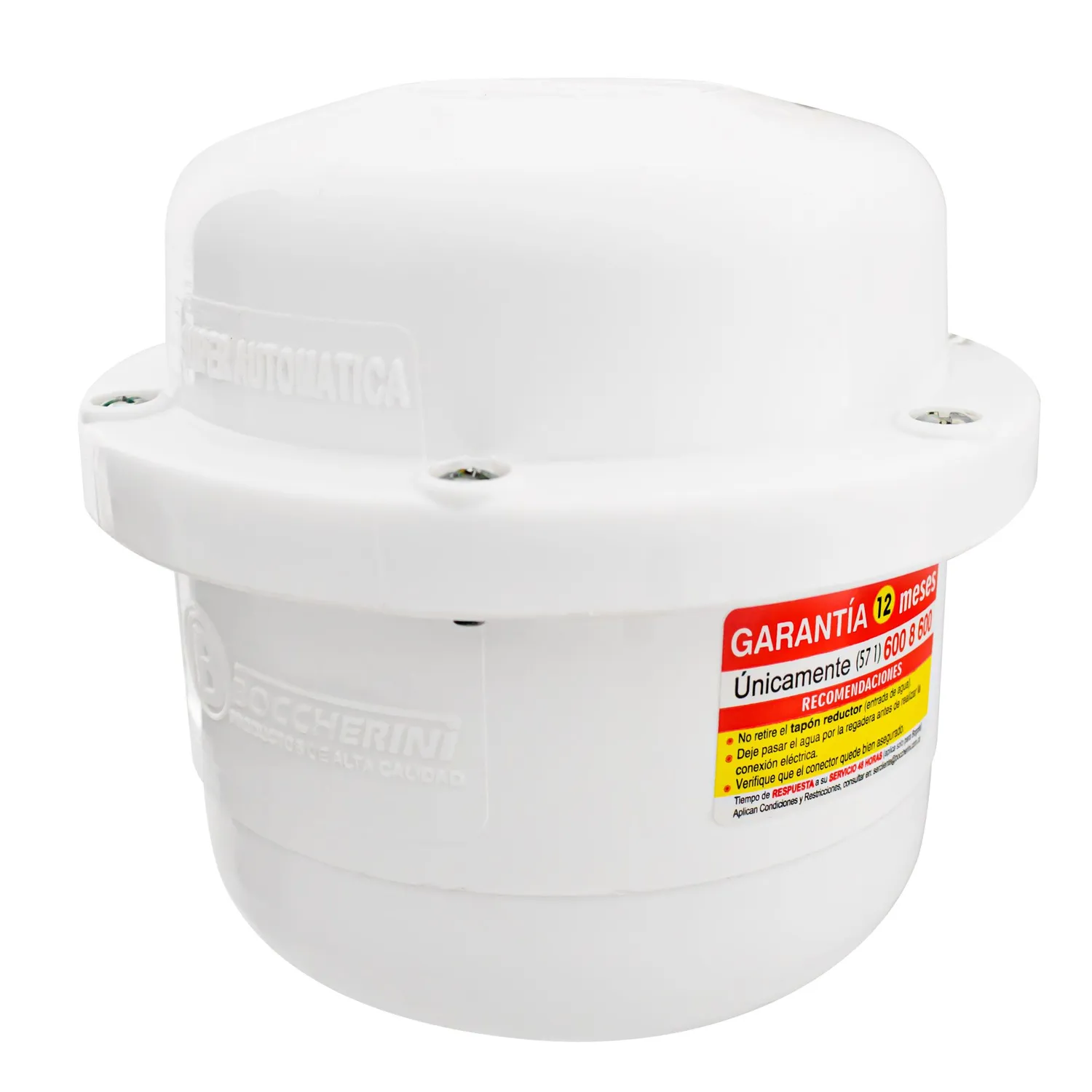 DUCHA ELECTICA BOCCHERINI FUSSION BLANCA SIN MINIDUCHA 110 V REF SM1601110