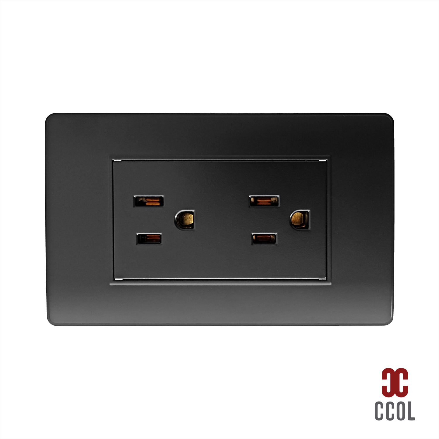 TOMA CORRIENTE NEGRO REF GL2-303GN