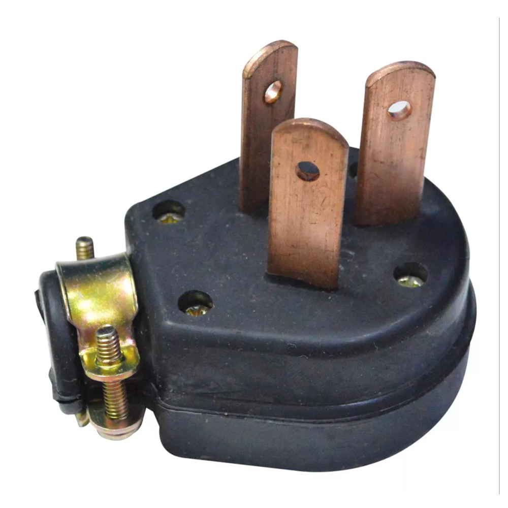 CLAVIJA TRIFASICA CAUCHO  REF C-007