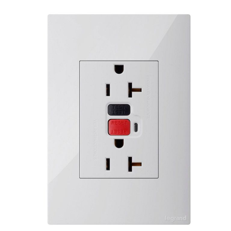 TOMA CORRIENTE GFCI BLANCA REF ETI05