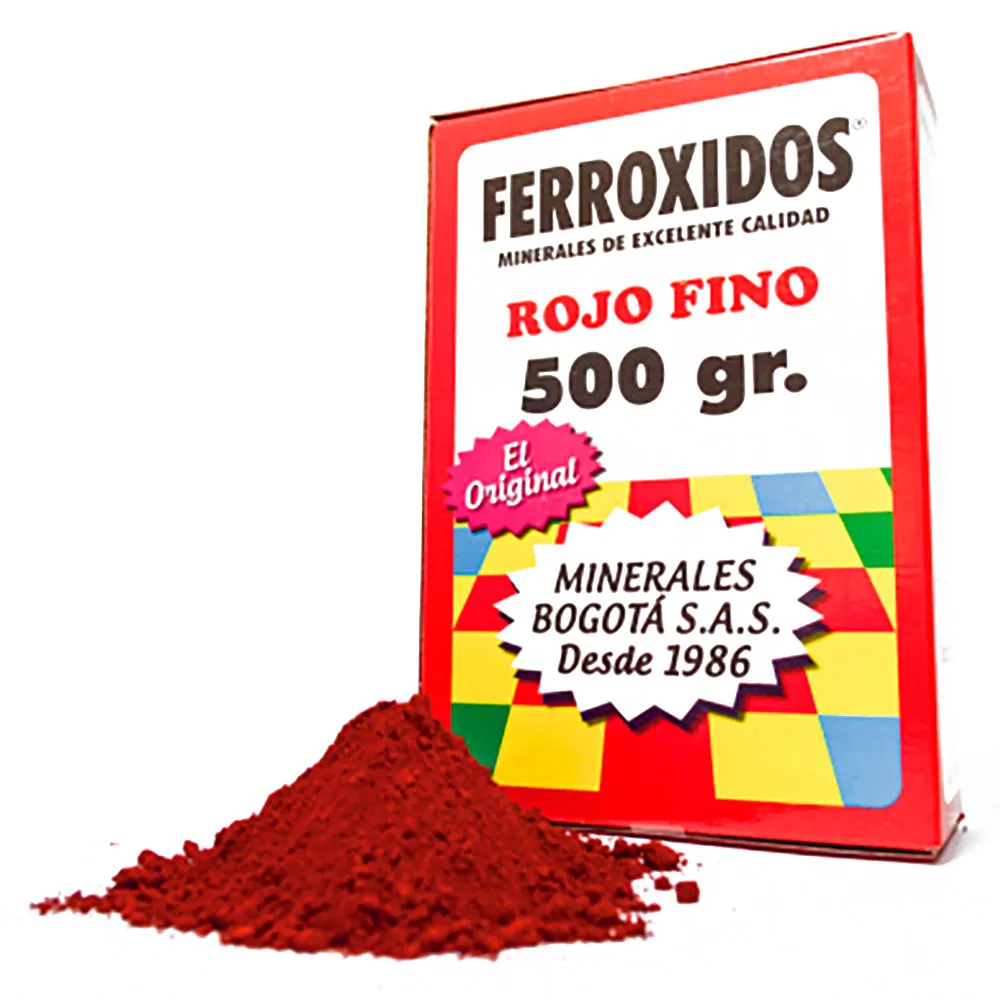 FERROXIDO ROJO 500GR
