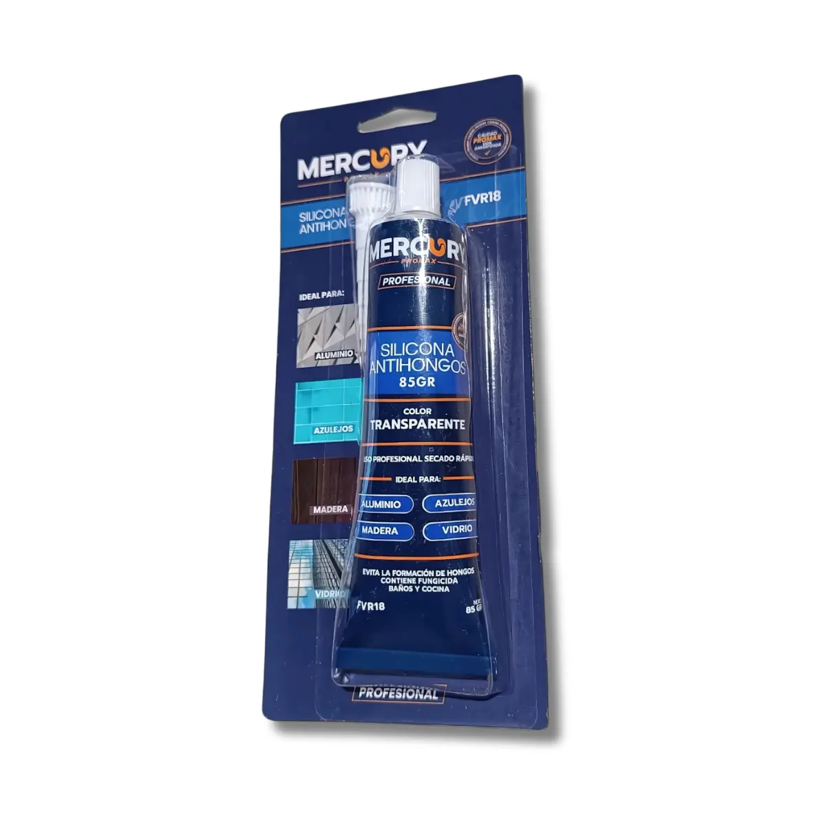 SILICONA ANTIHONGOS  TRASPARENTE REF FVR20