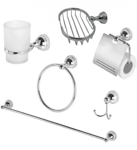 REF YW148 JUEGO ACCESORIOS PARA BAÑO BOCCHERINI