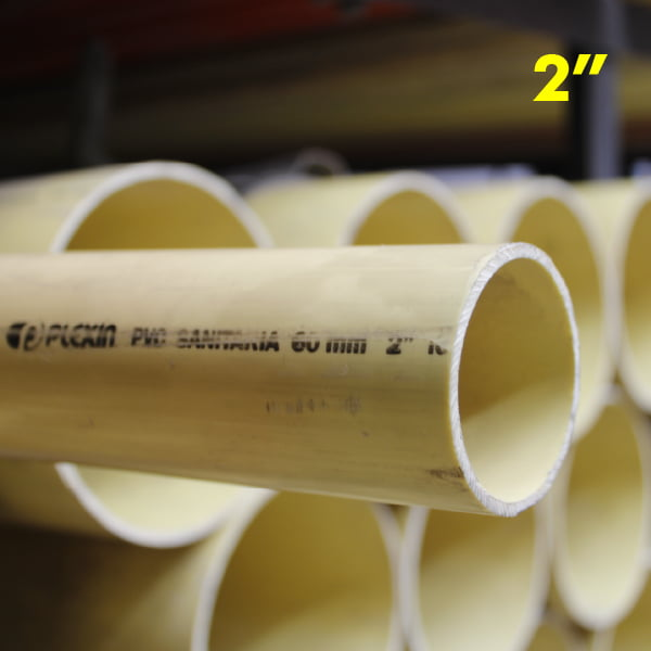 TUBO SANITARIO PLEXIN PESADO 2"