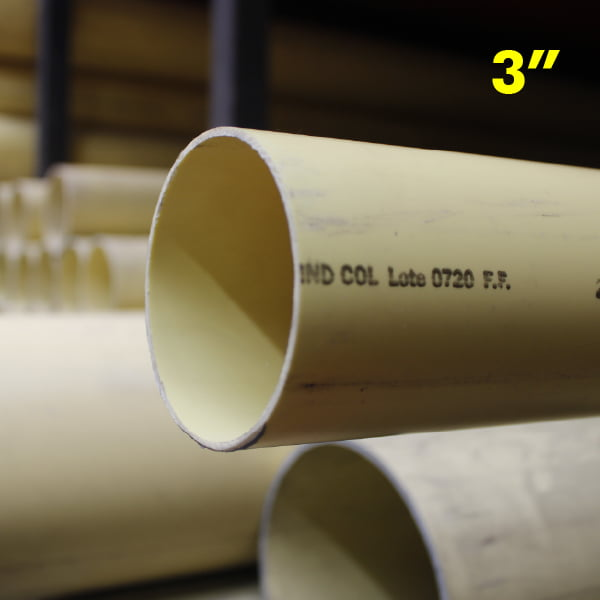 TUBO SANITARIO PLEXIN PESADO 3"