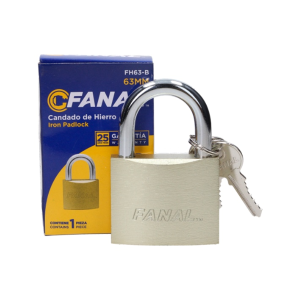 REF FH63-S  CANDADO FANAL 63MM