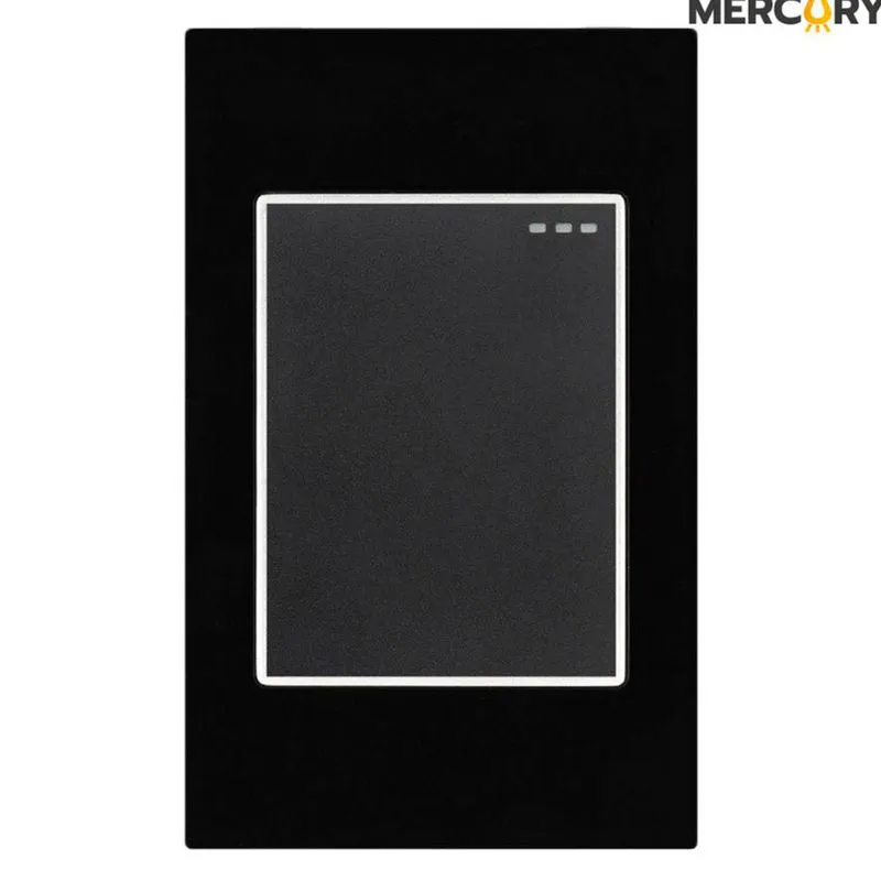 REF ETI 52 INTERRUPTOR SENCILLO BLACK MIRROR